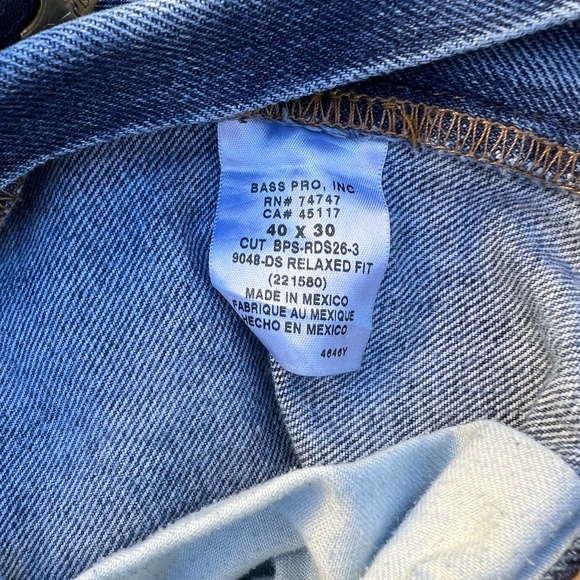 RedHead Loose Fit Men’s Denim Jeans Size 40 x 30 - Picture 4 of 10